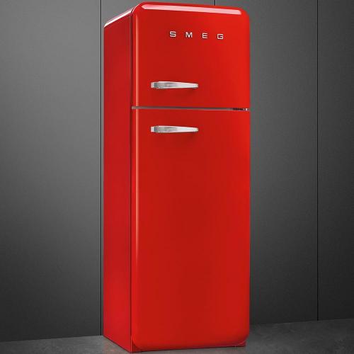 Холодильник двухкамерный 169х60 см Smeg 50's Style FAB30RRD5 красный