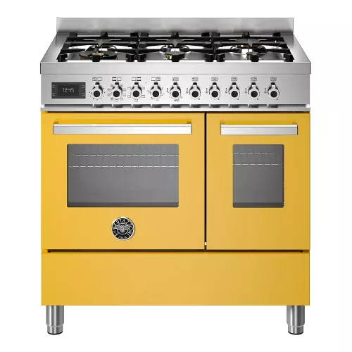 Варочный центр 89,5х60 см Bertazzoni Professional PRO96L2EGIT желтый