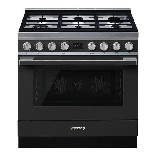 Варочный центр 90 см Smeg Portofino CPF9GPAN антрацит