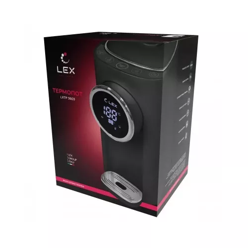 Термопот 5 л Lex LXTP 3603 черный