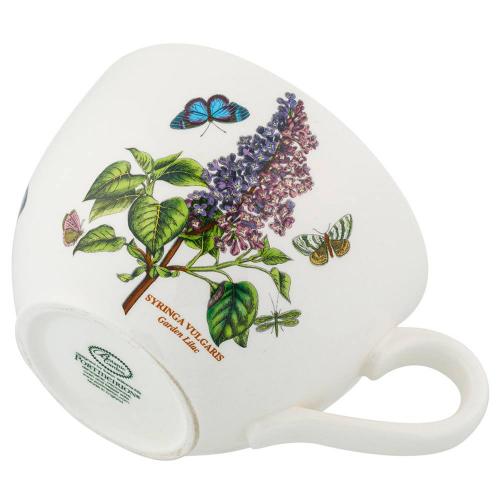 Чайная пара 500 мл Portmeirion Botanic Garden Embossed белая