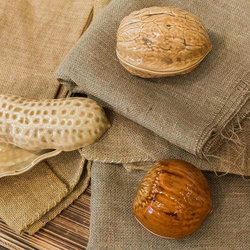 Блюдо для горячего 42 см Bordallo Pinheiro Nuts Peanut
