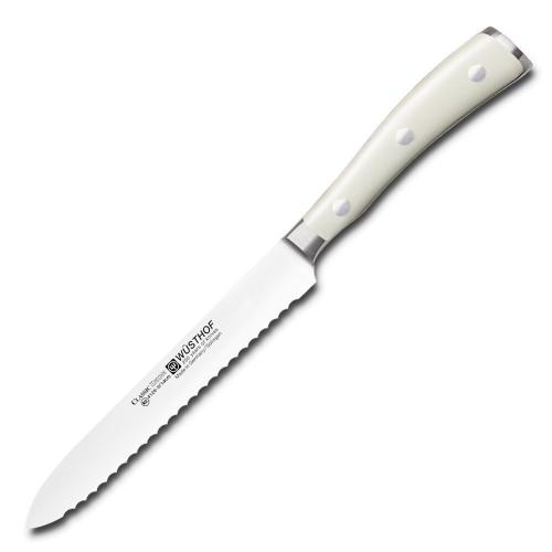 Нож кухонный универсальный 14 см Wusthof Ikon Cream White