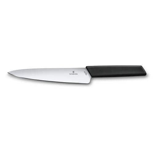 Кухонный нож разделочный 19 см Victorinox Swiss Modern черный