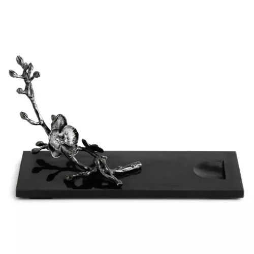 Подставка для бутылки 10х28 см Michael Aram Black Orchid черная