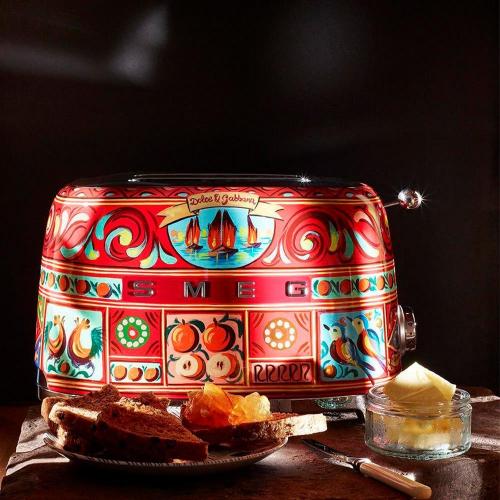 Тостер на 2 ломтика Dolce&Gabbana Smeg Sicily is my Love TSF01DGEU