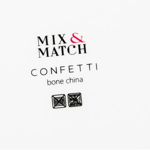 Сервиз чайно-столовый на 4 персон Mix&Match Confetti 16 пр