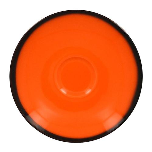 Блюдце RAK Porcelain LEA Orange 15 см, к чашке 81223536 (оранжевый цвет)