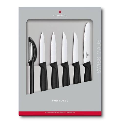 Набор ножей Victorinox Swiss Classic черный 6 пр