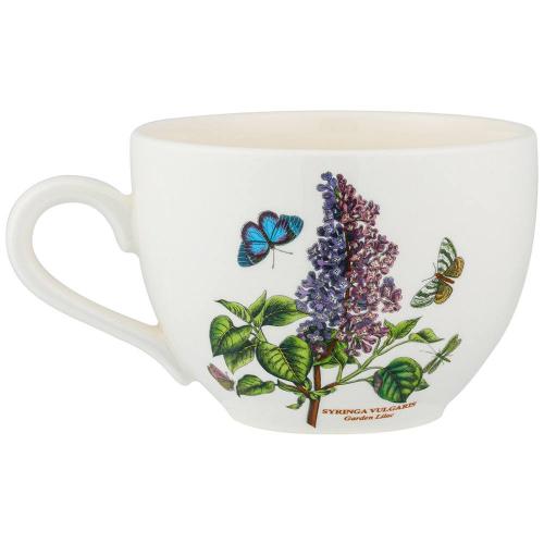 Чайная пара 500 мл Portmeirion Botanic Garden Embossed белая