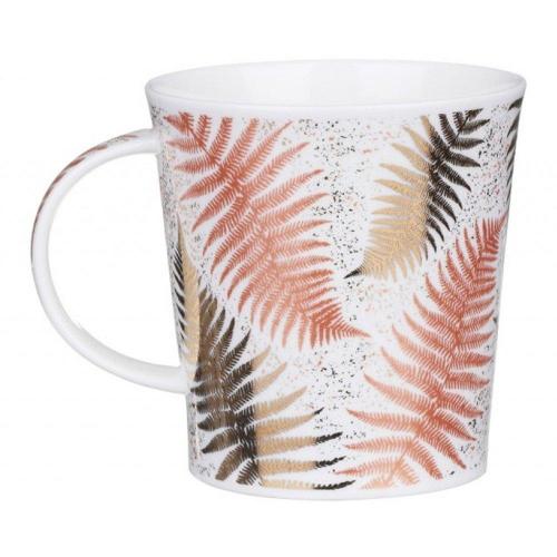 Кружка 320 мл Dunoon Lomond Ferns белая