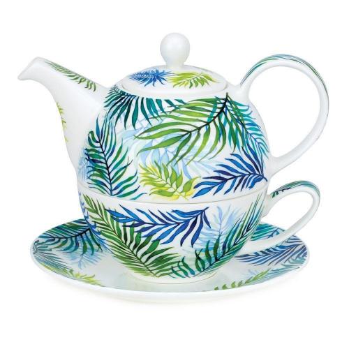 Сервиз чайный Пальмовая ветвь 500 мл Dunoon Tea for One Orinoco 3 пр