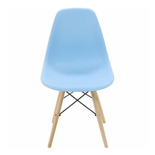 Обеденный стул 46х55х82 см M&K голубой