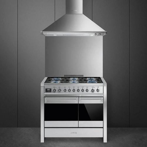 Варочный центр 100 см Smeg Classica A2-81 серебристый