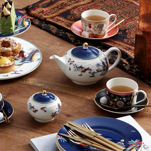 Чайная пара 150 мл Wedgwood Wonderlust белая