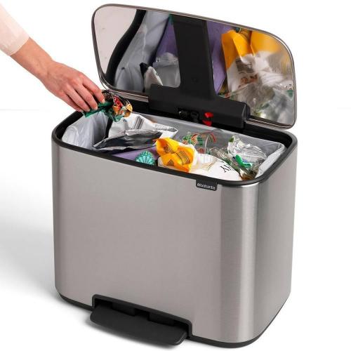 Мусорный бак 36 л Brabantia Bo Pedal Bin стальной