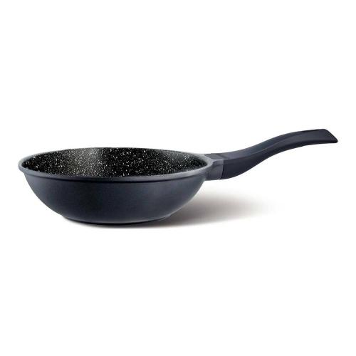 Сковорода-вок антипригарная 28 см Pensofal Bio Stone Pro Saxum черная