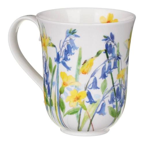 Кружка 330 мл Dunoon Braemar Cottage Flowers желтая