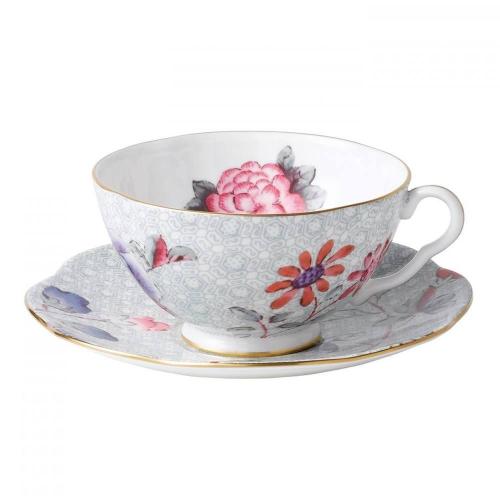 Чайная пара 180 мл Wedgwood Cuckoo зеленая