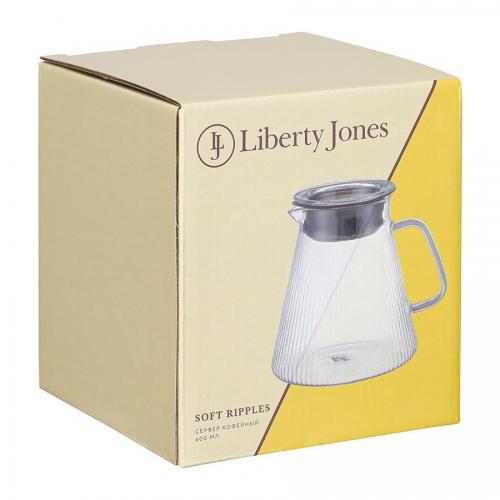 Чайник заварочный 600 мл Liberty Jones Soft Ripples прозрачный