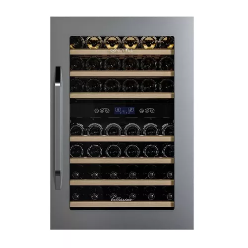 Встраиваемый винный шкаф на 42 бутылок Meyvel MV42-KSB2 стальной
