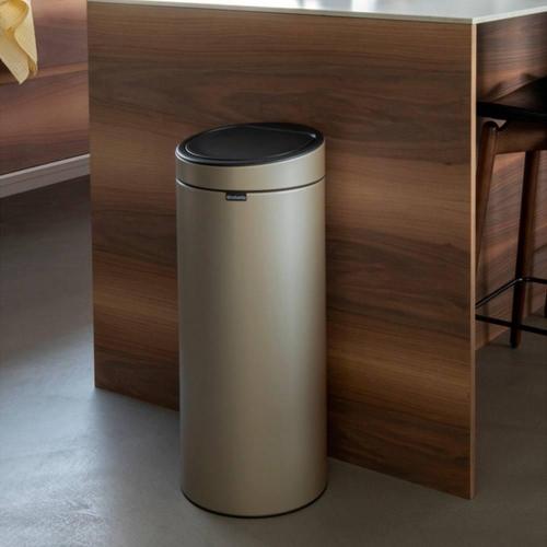 Мусорный бак 30 л Brabantia Touch Bin шампань