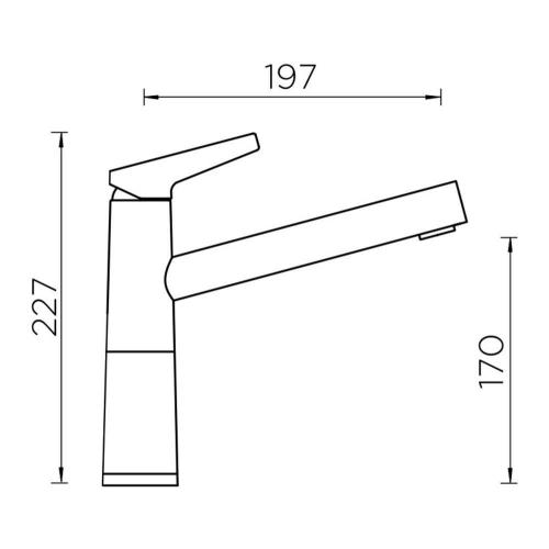 Смеситель Schock Cristalite SC-510 мокка