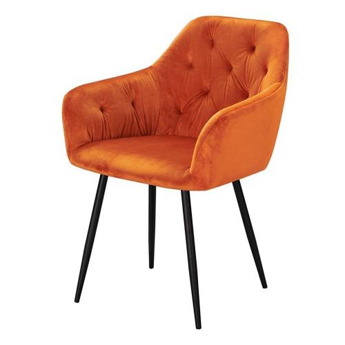 Стул-кресло 57х60х86 см ESF оранжевое