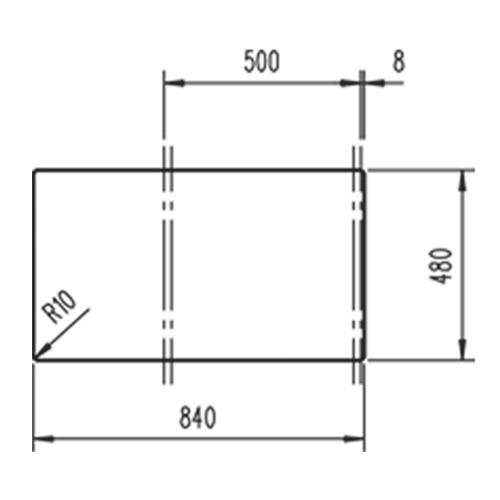 Кухонная мойка 86 см Teka Maestro Stone 50 B-TG 1B 1D темный серый - 4 фото