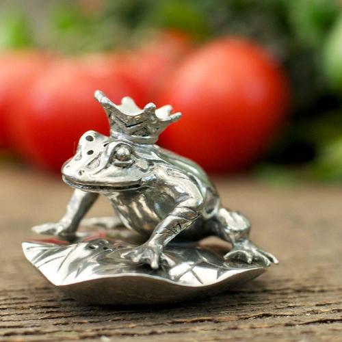 Солонка и перечница Frog Prince 8х8 см Vagabond House Garden Friends