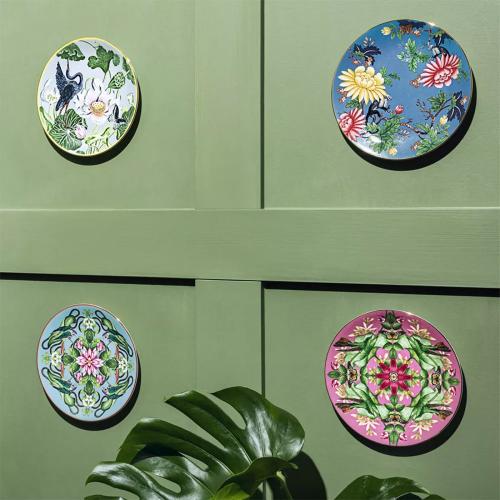 Тарелка закусочная 20 см Wedgwood Wonderlust розовая