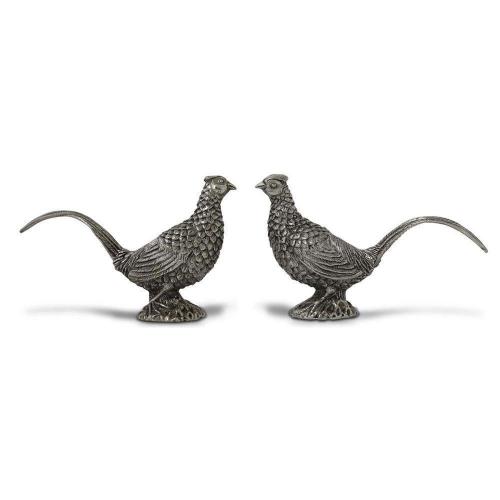 Солонка и перечница Pheasants 5 см Vagabond House Morning Hunt
