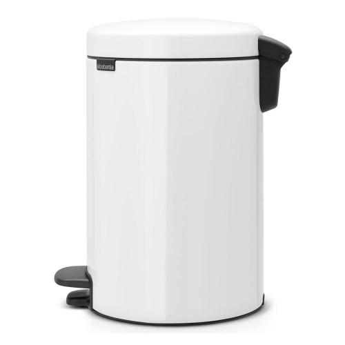 Мусорный бак с педалью 12 л Brabantia NewIcon белый - 2 фото