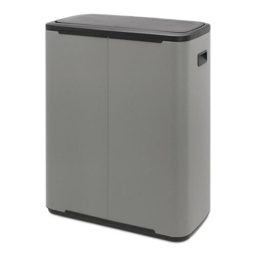 Мусорный бак 60 л Brabantia Bo Pedal Bin серый