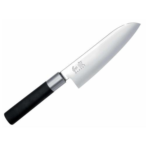 Набор ножей кухонных с сумкой Kai Wasabi Black 5 пр