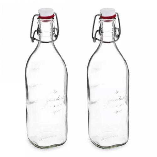 Набор бутылок для масла и соусов Glasslock 2 пр прозрачный