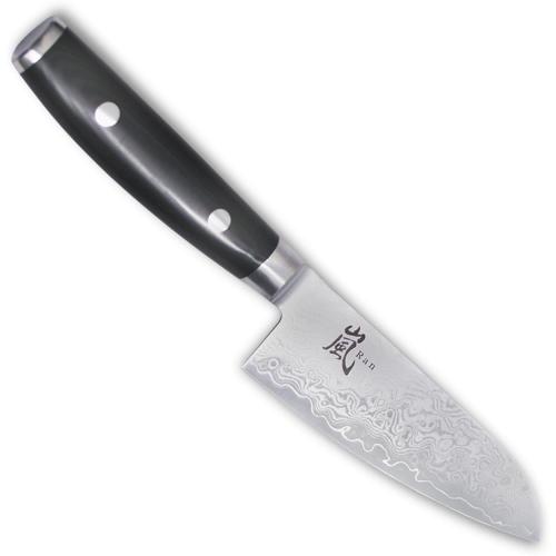 Нож Сантоку 12,5 см, дамасская сталь Yaxell Ran