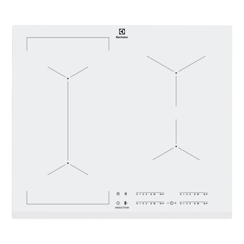 Индукционная варочная панель 59х52 см Electrolux EIV63440BW белая