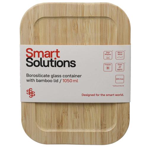 Контейнер 19,8х14,8 см 1,05 л Smart Solutions прозрачный