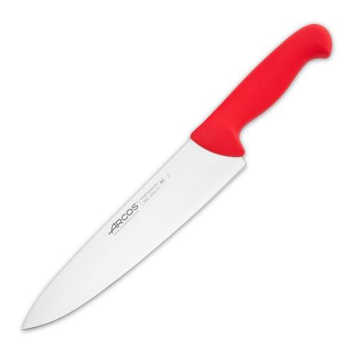Нож поварской 25 см Arcos 2900 красный