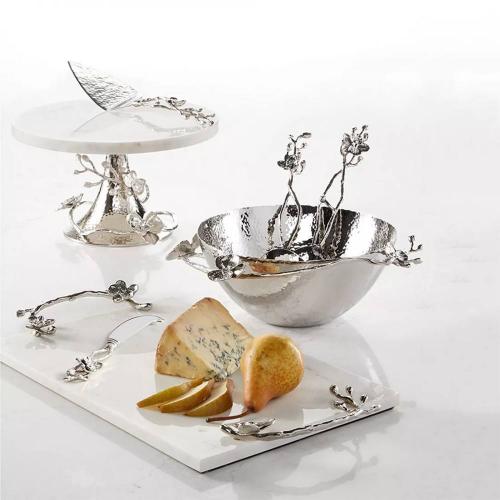 Сервировочное блюдо 28 см Michael Aram White Orchid белое