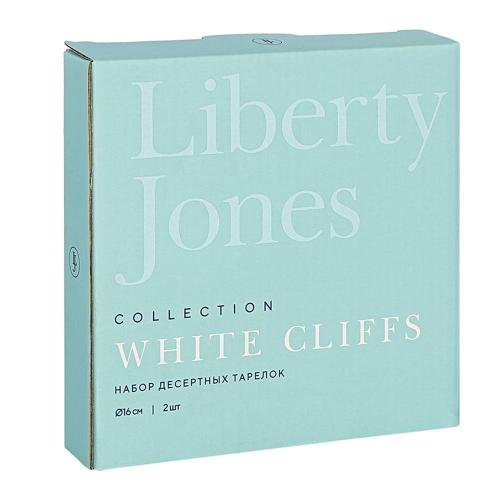 Набор десертных тарелок Liberty Jones White Cliffs белый 2 пр