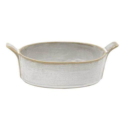 Блюдо овальное 25,5*13,5 см h5 см 700 мл Gray Oval Bucket с ручками Frutti di Mare P.L. [1]