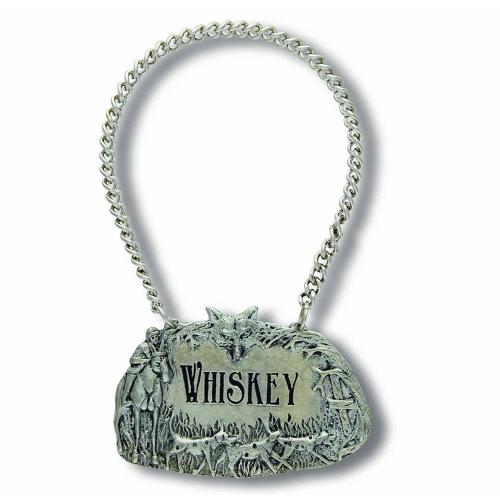 Декоративная табличка для декантера Whiskey 6 см Vagabond House Morning Hunt