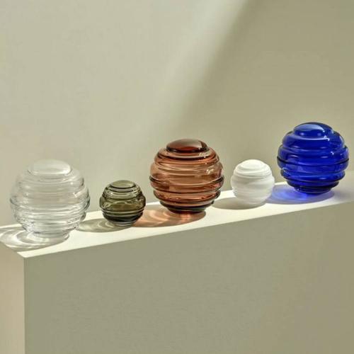 Конфетница 15 см Nude Glass Nest прозрачная