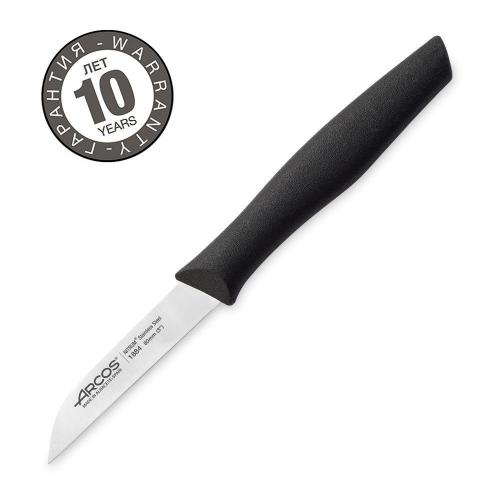 Нож овощной 8 см Arcos Nova черный