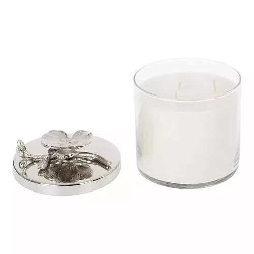 Свеча 9,5 см Michael Aram White Orchid прозрачная
