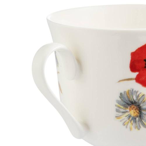 Чайная пара 450 мл Roy Kirkham Floral белая