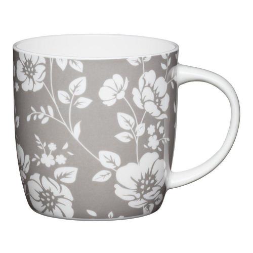 Кружка Grey Flora 425 мл Kitchen Craft Barrel Mugs