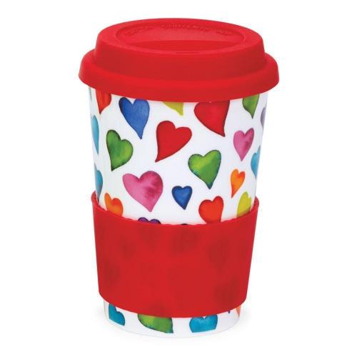 Термокружка Добрые сердца 440 мл Dunoon Travel Mug